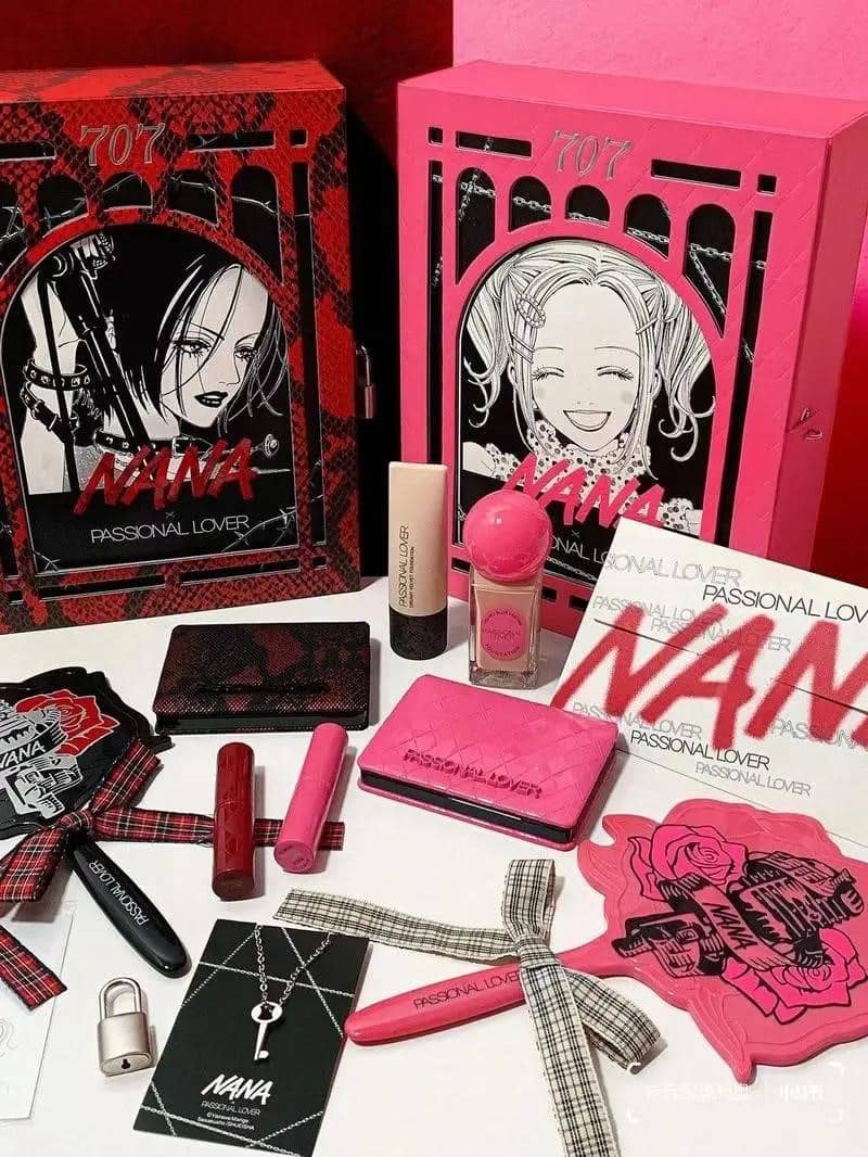 Anime Nana Joint Name Makeup Gift Box Hot Girl Lipstick Foundation  Eyeshadow Palette Комплект секси дълготрайна козметика Girls Gifts ᐉ  Играчки и хобита ᐉ RCSF